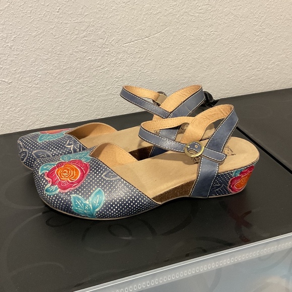 NEW L'Artiste floral clog 40 - Picture 1 of 6